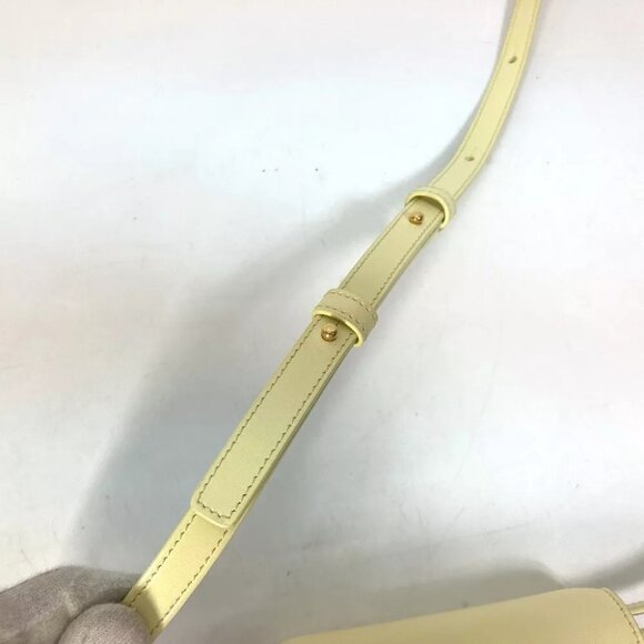 CELINE 10I513DPV.11OY Shiny calfskin mini triomphe Micro Pochette Shoulder Bag - Picture 7 of 14